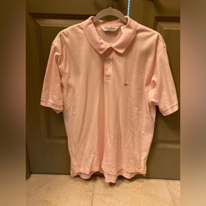 Brooks Brothers men’s pink cotton polo Large